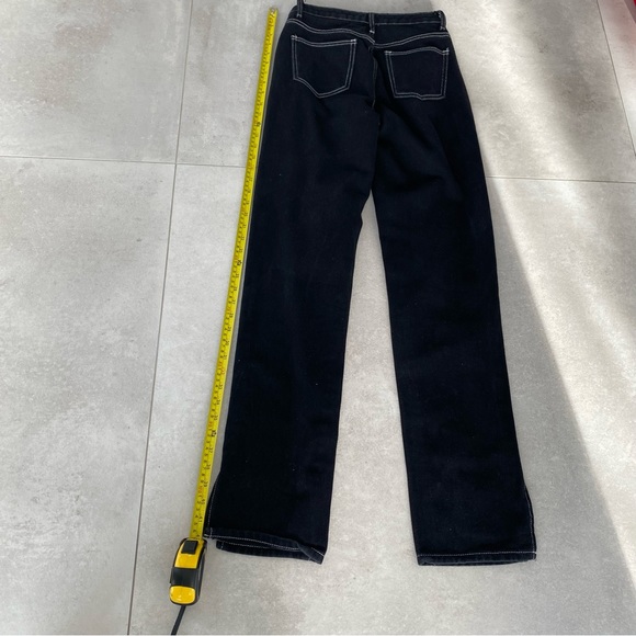 LIONESS FASHION ALABAMA CONTRAST STITCHING JEANS - Picture 9 of 9